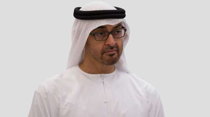 Mohamed bin Zayed receives Emirati winners of 2nd position at VEX Robotics World Championship