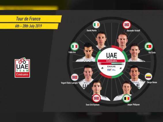 UAE Team Emirates announces stellar line up for Tour De France 2019
