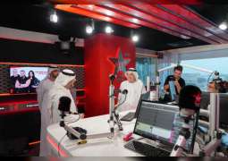 زكي نسيبة يزور شبكة الإذاعة العربية في دبي