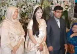 Hearing-impaired couple ties the knot in Lahore