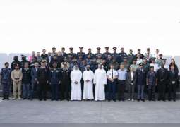 Mohamed bin Zayed receives participating delegation of 1st joint ISALEX19