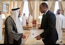 Sharjah Ruler receives condolences from President of Zanzibar