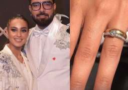 This is how Iqra Aziz reacted after Yasir Hussain proposed
