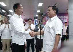Indonesian President, Defeated Rival Finally Meet After April Election - Reports