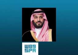 سمو ولي العهد يعزي ولي العهد بدولة الكويت في وفاة الشيخ حمود الصباح