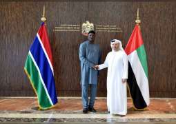 قرقاش يلتقي وزير خارجية غامبيا