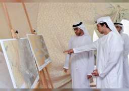 Mansour bin Zayed inspects progress on road projects