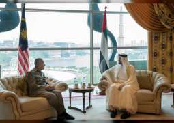Malaysian PM receives Abu Dhabi Crown Prince