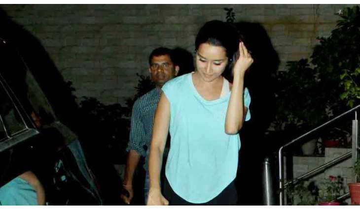 Shraddha Kapoor snapped post dance session for 'Street Dancer'