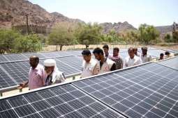 UAE opens solar-powered water pumping station in Shabwa, Yemen