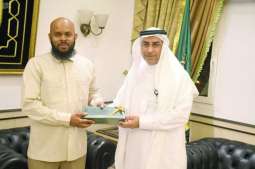 وزير الشؤون الإسلامية المالديفي يثمن سرعة الإجراءات والخدمات المقدمة لضيوف الرحمن