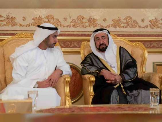 Sharjah Ruler receives more condolences on son's death