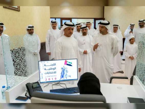 افتتاح مقر لجنة إمارة أبوظبي لانتخابات "الوطني الإتحادي 2019" في غرفة أبوظبي