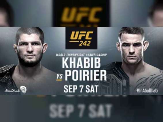 Khabib Nurmagomedov and Dustin Poirier ready for lightweight unification bout at UFC 242 in Abu Dhabi