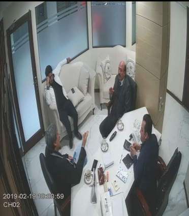 Judge Arshad Malik met Nasir Butt in his office, pictures leaked