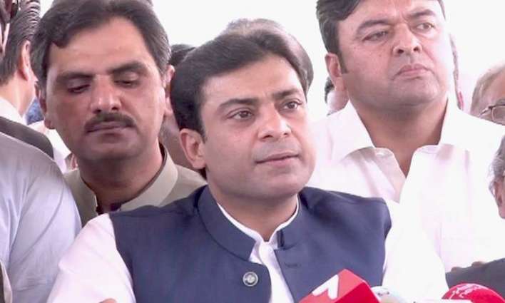 Opposition stages protest in PA over non-issuance of Hamza Shahbaz's production orders