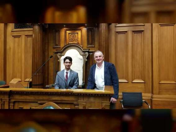 Speaker of New Zealand Parliament receives UAE youth representative
