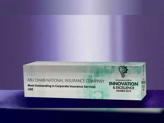 ADNIC recognised as ‘UAE’s most outstanding in corporate insurance services’