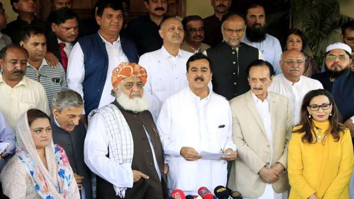 Opposition parties regret to participate in JULY 25  Million March BY JUI-F