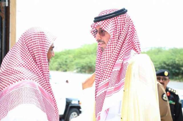 الأمير سعود بن جلوي يعزي ذوي الشهيد الجابري