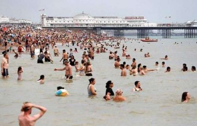 UK record-high temperature of 38.7C reached on July 25 weather service