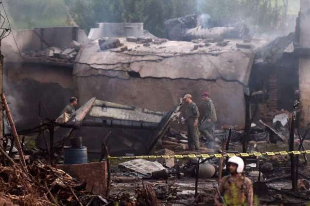 Preliminary report of Army Aviation plane crash in RWP registered