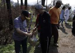 Clean & Green Pakistan Campaign: Air University spreads 4,000 seed balls at Margalla Hills