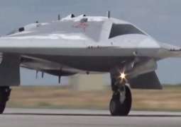 Russian Defense Ministry Shows Video of Okhotnik Heavy Combat Drone's Maiden Flight