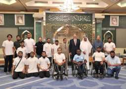 سفير المملكة لدى مصر يلتقي أعضاء بعثة نادي القصيم 