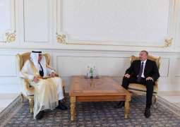 رئيس أذربيجان يستقبل أمين منظمة التعاون الإسلامي