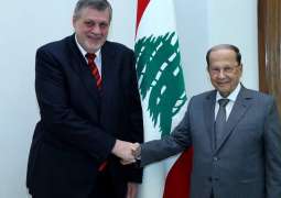 Lebanese President, UN Special Envoy Hold Talks in Wake of Israeli Drone Incident - Office