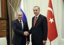  Russian President Vladimir Putin and his Turkish counterpart, Recep Tayyip Erdogan, will hold bilateral talks