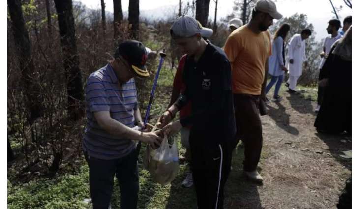 Clean & Green Pakistan Campaign: Air University spreads 4,000 seed balls at Margalla Hills