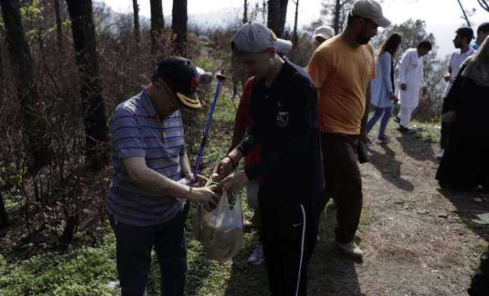 Clean & Green Pakistan Campaign: Air University spreads 4,000 seed balls at Margalla Hills