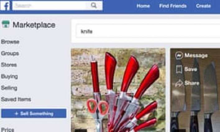Knives Sold Via Facebook Marketplace in Violation of UK Age Requirements - Reports