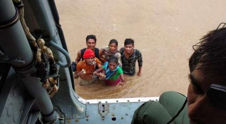 Rescue and relief efforts beefed up in 4 Indian states