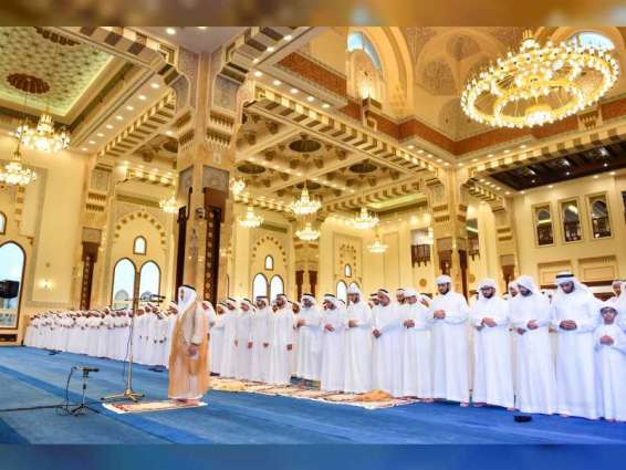 Mohammed bin Rashid performs Eid Al Adha prayer at Zabeel Mosque