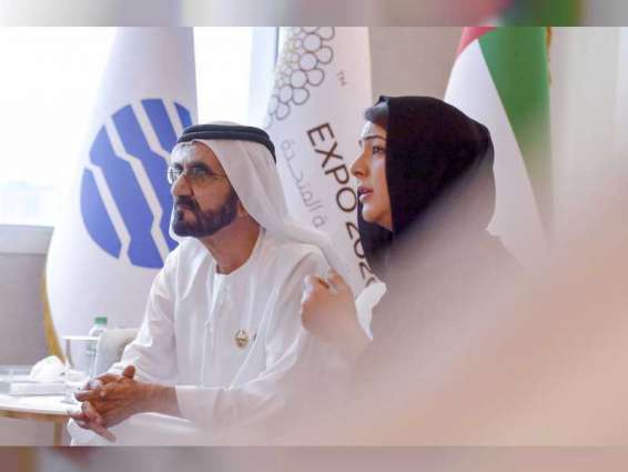 محمد بن راشد يتفقد مشاريع البنية التحتية  ل" اكسبو 2020 دبي "