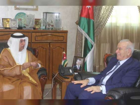 UAE Ambassador to Jordan meets Army Chief, Minister of Education