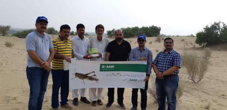 BASF collaborates with government to improve safety in locust control in Sindh and Punjab!