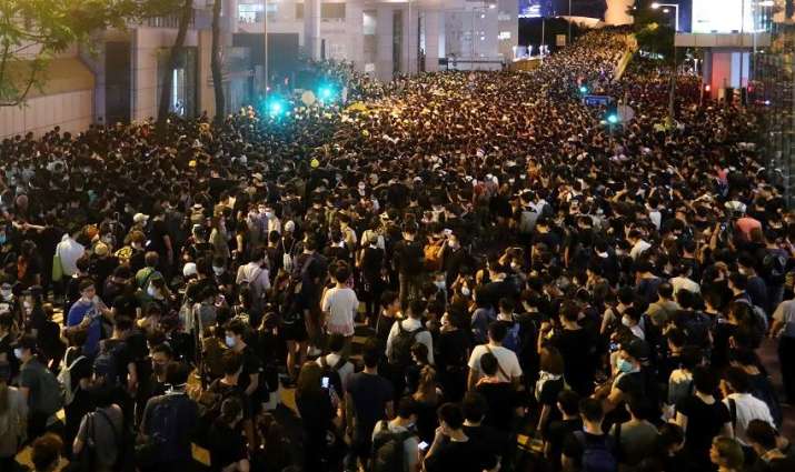 Some 3,000 School Students Gather at Hong Kong Extradition Bill Protest - Reports