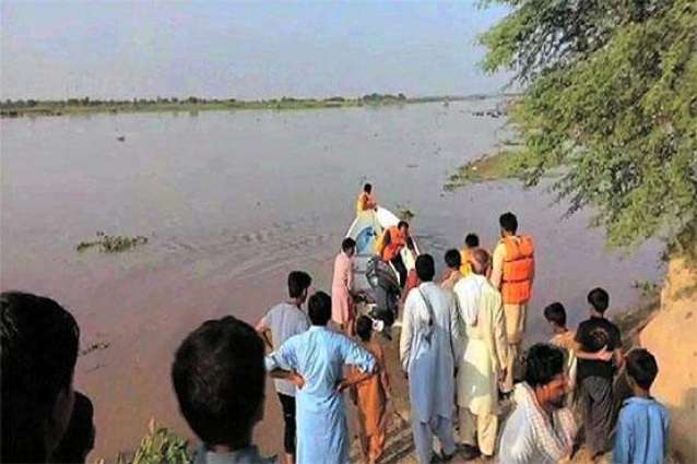 22 villages inundated as water level continues to rise in River Sutlej
