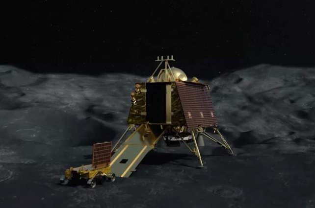 Indian Space Agency Releases Images of Moon Craters Taken by Chandrayaan-2