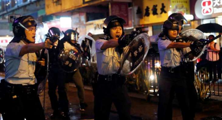 Chinese Police Conduct Anti-Riot Exercise Near Hong Kong - Reports