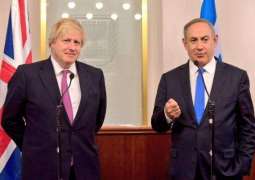 Netanyahu Thanks Johnson for High Level of Israel-UK Relations, Readiness for Cooperation