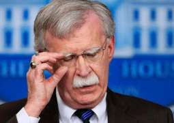 Outgoing US National Security Adviser John Bolton