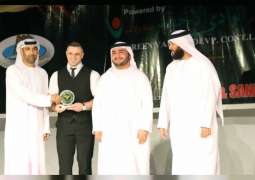 أحمد الشرقي يشهد منافسات بطولة دبا لبناء الأجسام في الفجيرة
