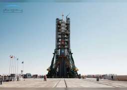تثبيت صاروخ " سويوز أف جي" على منصة الإطلاق 1 في قاعدة بايكونور الفضائية