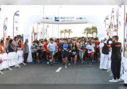 900 مشارك في سباق عجمان للجري
