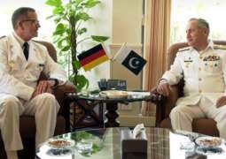 Pakistan, German Naval Chiefs discuss regional security